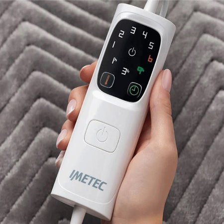 Plaid riscaldabile Herringbone Imetec 160x120 cm