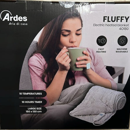 Plaid riscaldabile Fluffy Ardes 180x130 cm