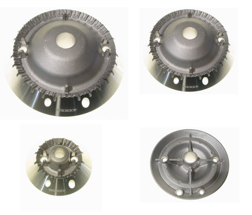 BRUCIATORI PER CUCINA GAS LOFRA / FOSTER 4 PZ ALLUMINIO 2 MEDI COD B 3213