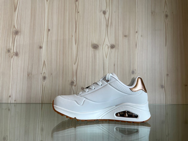 SKECHERS Street bianca e rame
