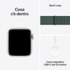 Apple watch se 44mm ac/starlight sl/lake green mxew3qc/a eu