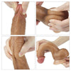 Dildo in Silicone Doppio Strato Nature COCK MARRONE 8 20,5 cm
