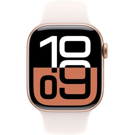 Apple watch serie10 42mm ac/rose gold sb/light blu. s/m mwwh3qc/