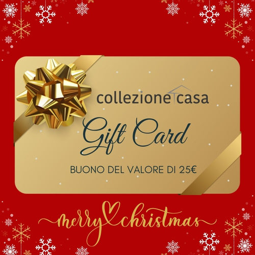 Gift card natalizie Collezione Casa