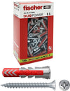 Fischer Duopower 6S tassello nylon con vite da 6mm - 10pz