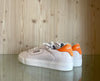 SUPERGA Sneakers Uomo Court Bianco Arancione