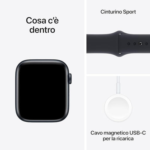 Apple watch se 40mm ac/midnight sb/midnight s/m mxe73qc/a eu