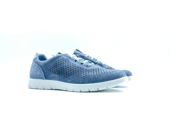 IGI &amp; CO.. Sneakers uomo scamosciata jeans