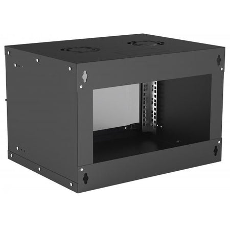Intellinet 714143 rack 6U Da parete Nero (19 Basic Wallmount Cabinet - Warranty: 12M)