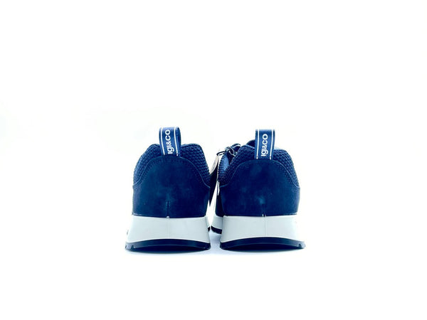 UGI e CO Sneakers Uomo in Tessuto Blu