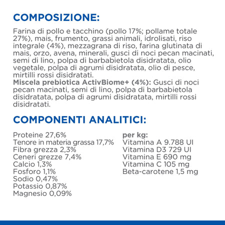 Hill's Perfect Digestion secco Cani Puppy Mini pollo 1,5 kg