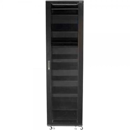 Armadio Rack 19'' 600x600 44U per Audio Video Nero