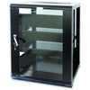 Armadio Rack 19'' 600x600 15U per Audio Video Nero
