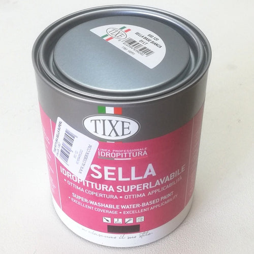 Tixe Sella 1lt idro pittura bianca opaca super lavabile per interni
