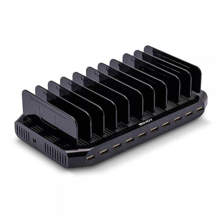 LINDY STAZIONE DI RICARICA USB, 10 PORTE, 96W