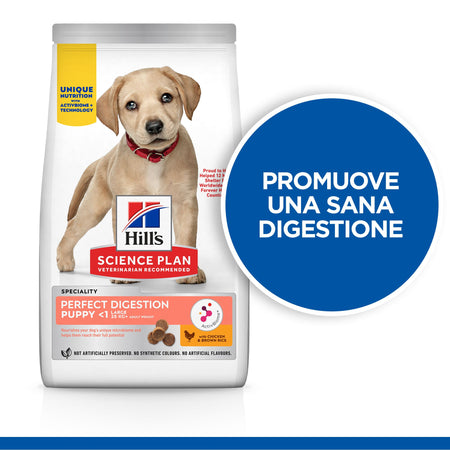 Hill's Perfect Digestion secco Cani Puppy Large pollo 12 kg