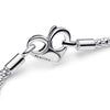 Pandora  - Bracciale Maglia Geometrica con Chiusura a Cuore