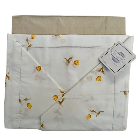 Lenzuola matrimoniali Botticelli Home Tulipano