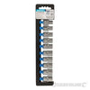 Set 10 Inserti Metrici Bi-Esagonali in Acciaio Chiave a Bussola 1/2 Silverline - Eternal Brico