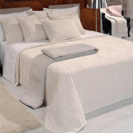 Copriletto matrimoniale in cotone Botticelli Home Silvana