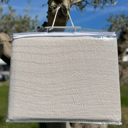 Copriletto matrimoniale in cotone Botticelli Home Silvana