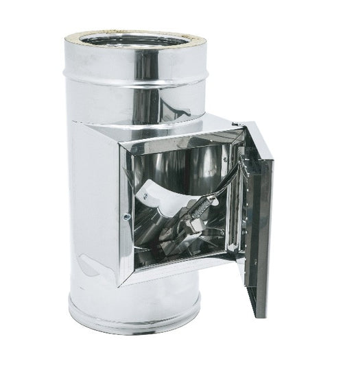 Modulo con raccolta incombusti e antiscoppio Di 200 - De 250 mm