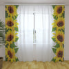 Tende su misura con stampa Girasoli radiosi