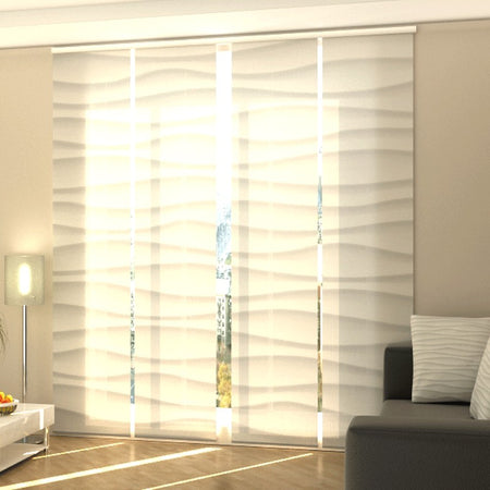 Tende a pannello Onde bianche