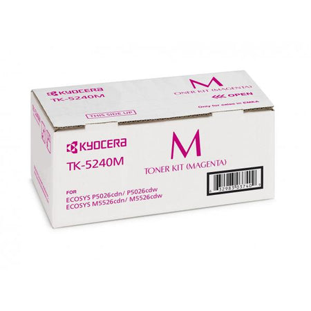 KYOCERA TONER MAGENTA TK-5240M ECOSYS M5526, 3.000 PAG