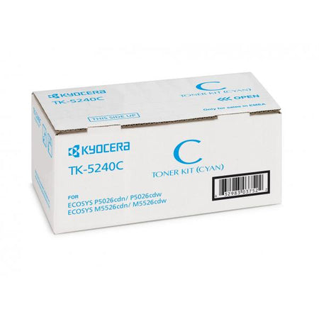 KYOCERA TONER CIANO TK-5240C ECOSYS M5526, 3.000 PAG