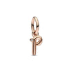 Pandora  Charm pendente Alfabeto con lettera p