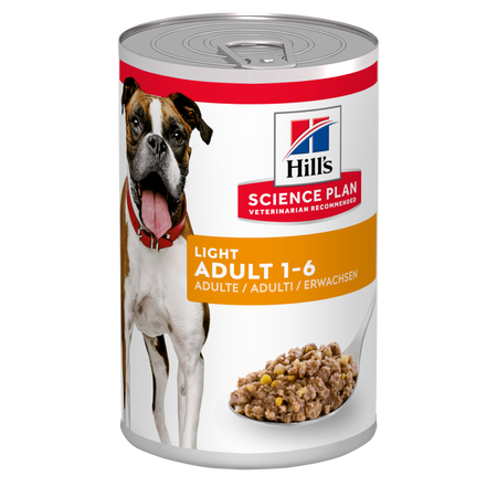 Hill's Light umido Cani Adulti pollo 370 gr