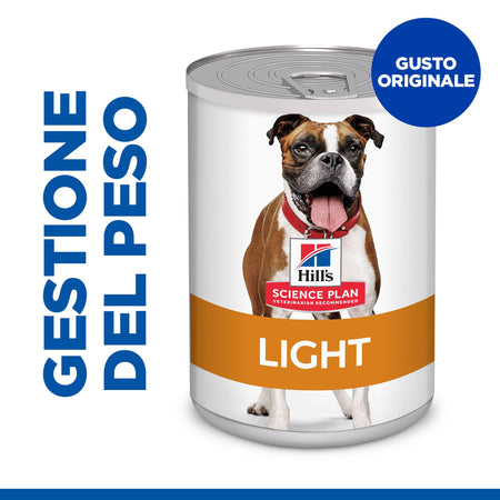 Hill's Light umido Cani Adulti pollo 370 gr