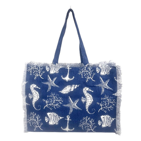 Borsa mare con cerniera Fondale marino