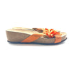 GRUNLAND Ciabatta donna Nina Arancio
