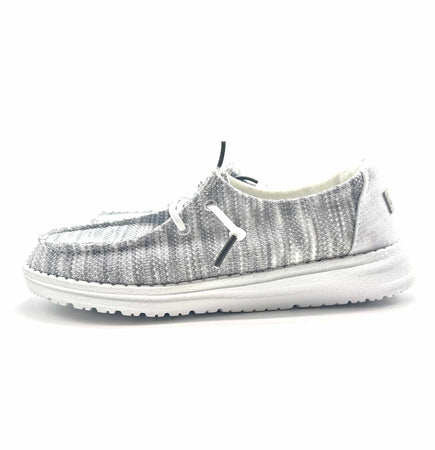 HEY DUDE WENDY SOX GREY mocassino donna grigio
