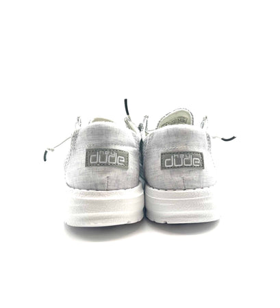 HEY DUDE WENDY SOX GREY mocassino donna grigio