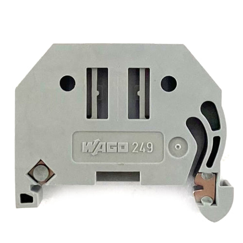 Blocchetto di arresto grigio 10mm Wago