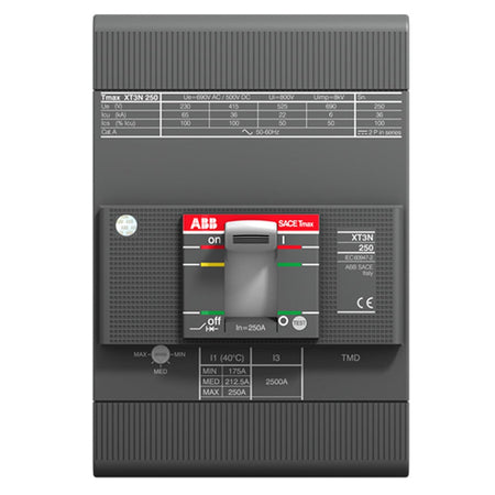 Interruttore magnetotermico 160A 3 poli XT3 Abb