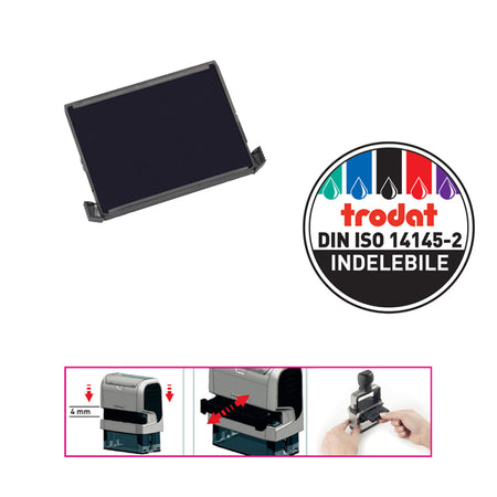Tampone Inchiostro Trodat Printy 6/4927 Nero