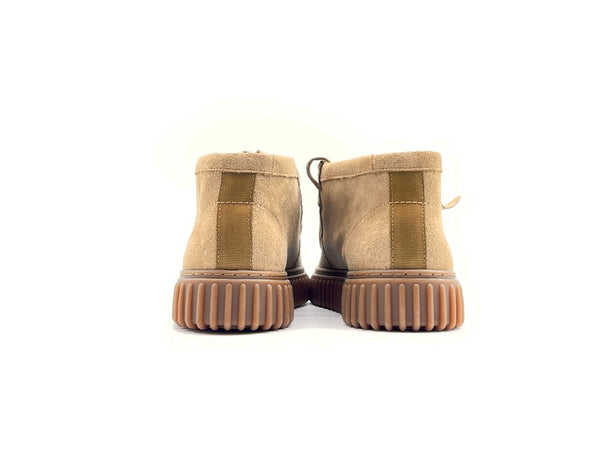 CLARKS Scarpa stringata alta uomo TORHILL HI Dark Sand Suede