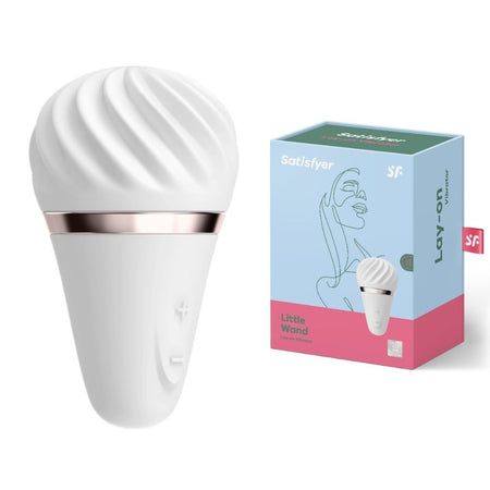 Vibratore Clitorideo SATISFYER LITTLE WAND LAY-ON VIBRATOR