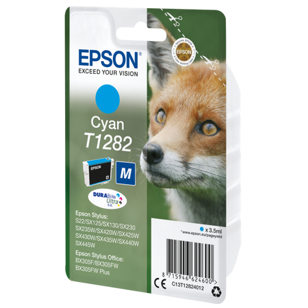 EPSON CART INK CIANO STYLUS S22/SX125/SX420W, SERIE M VOLPE