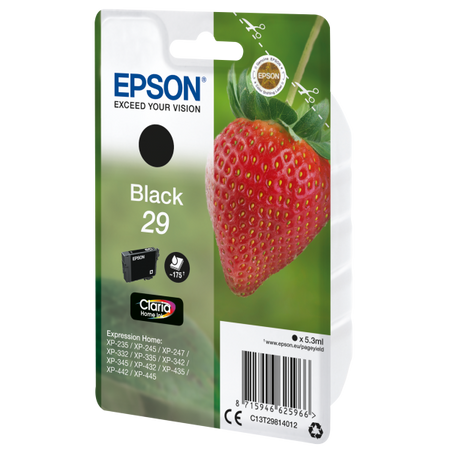 EPSON CART. INK NERO SERIE FRAGOLA