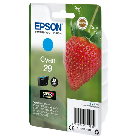 EPSON CART. INK CIANO SERIE FRAGOLA