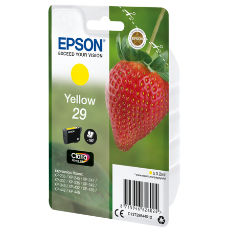 EPSON CARTUCCIA YELLOW 3.2 ML HOME 29