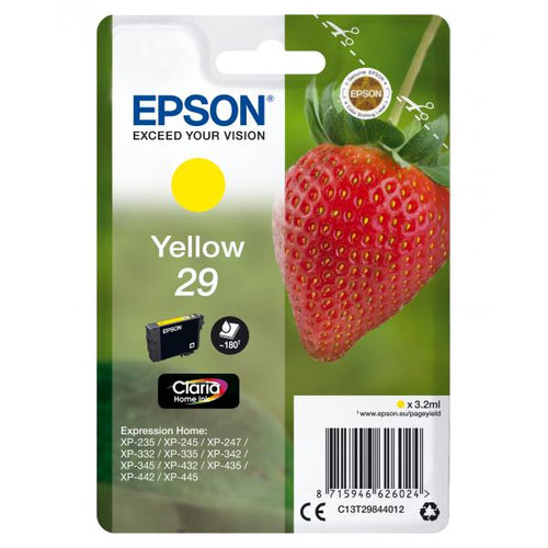 EPSON CART. INK GIALLO SERIE FRAGOLA