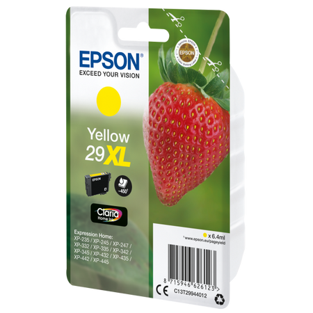 EPSON T29XL YELLOW (C13T29944012) - CARTUCCIA ORIGINALE AD ALTA EFFICIENZA
