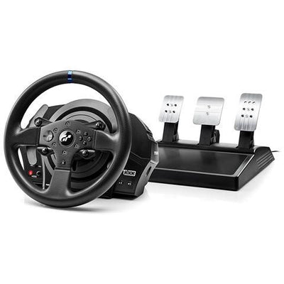 Thrustmaster t300 rs gt sterzo + pedali pc,playstation 4,playstation 3 analogico/digitale nero - 4160681