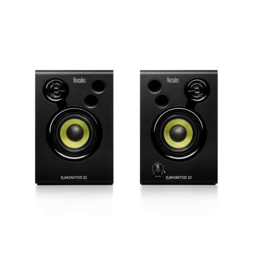 Coppia casse monitor hercules 4780885 djmonitor 32 black